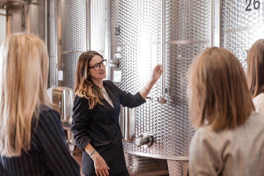 PARCO DELLA FILANDETTA WINE & ART FARM : ART&NATURE TOUR - Outdoor tasting of IUS NATURAE when the weather cooperates