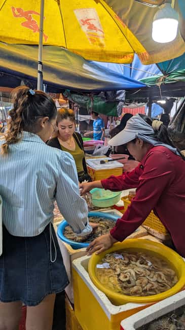Pepper farm guided tour, Kep/Crab Market, salt & secret lake - Salt fields: a close look at how Kampot people work
