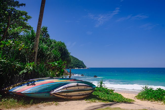 Phuket Lookouts Tour with Lunch at Organic Farm - Yanui Beach break: time to cool off in the water