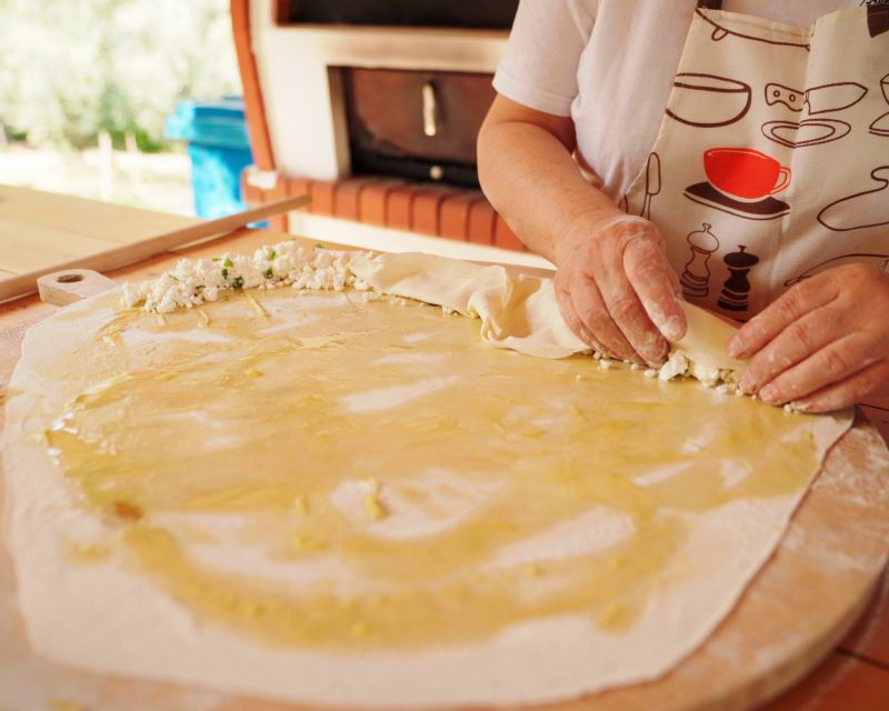 Phyllo Pie Baking Class @ Lefkada Micro Farm - Wood-Burning Oven Baking and the Farmer’s Table Meal
