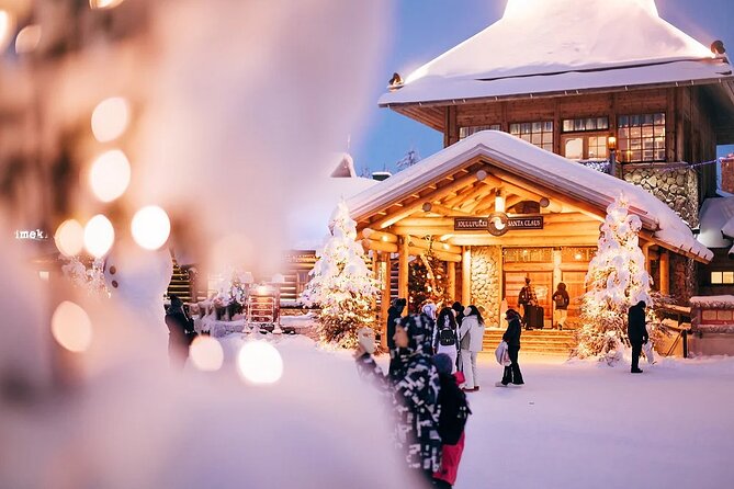 Rovaniemi Santa Claus Village Husky Reindeer Farm Arctic Museum - Lunch, timing, and the group-size reality