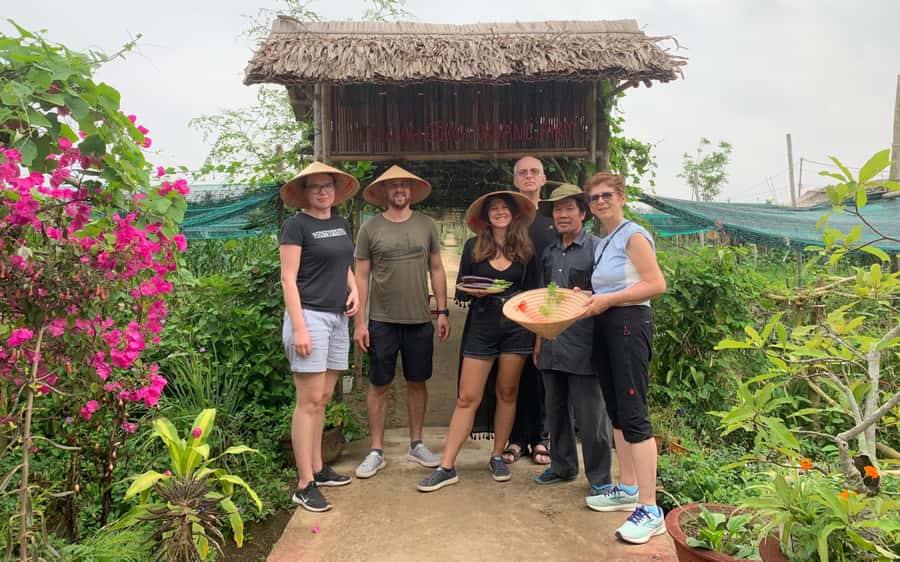 Rural Cycle, Market Tour, Basket Boat & Organic Farm Cooking - Basket boat ride through the coconut water forest
