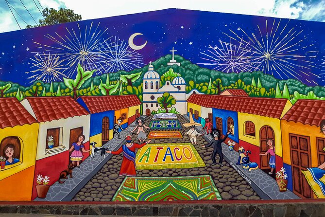 Ruta de Las Flores Adventure, Relax at Hotsprings + 1930's farm Coffee Tour - Concepción de Ataco: Murals, Cobblestones, and Coffee Talk That Actually Clicks