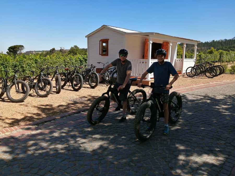 Stellenbosch: Wine Farm E-Bike Guided Tour - The First Ride Segment: Cycle Path Views and a 20-Minute Push
