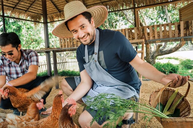 Sunset Thai Cooking with Grandma - Farm & Evening Feast - Price and value for a 3.5-hour Chiang Mai sunset class