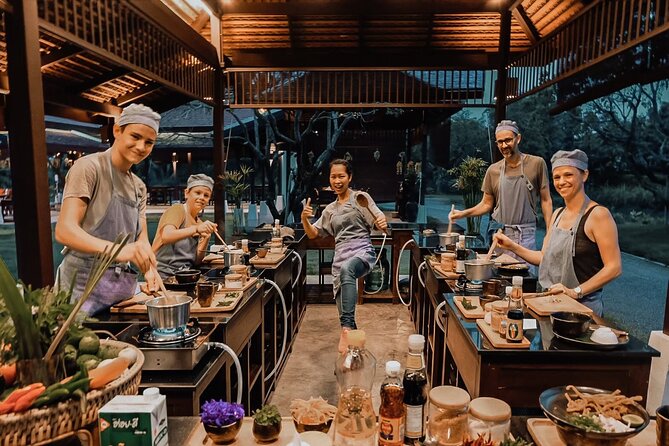 Sunset Thai Cooking with Grandma - Farm & Evening Feast - Your own station: choosing your menu and working at Thai cooking speed