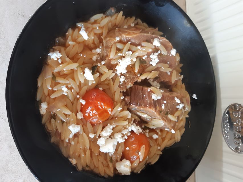 Thessaloniki: Private Greek Cooking Class and Meal at a Farm - Lunch or dinner at the family table: raki or wine included