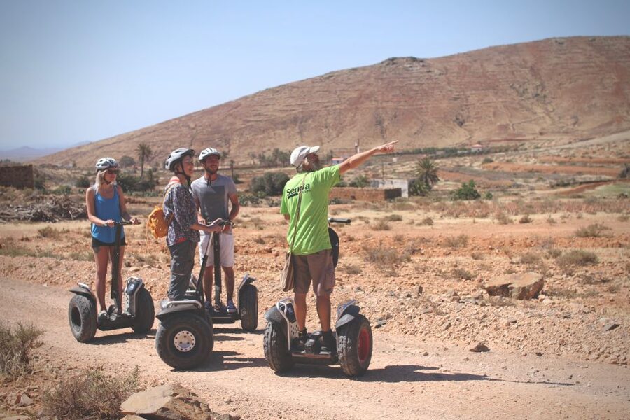 Tiscamanita: Segway Tour, Aloe Vera Farm & Mills Museum - Entering Tiscamanita: Majorero Village Life on the Move