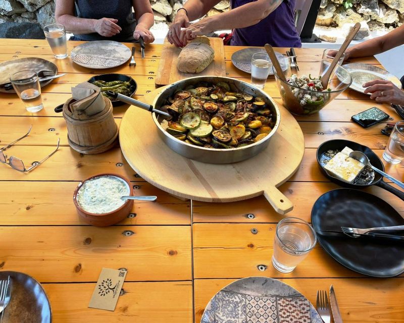 Traditional Greek Cooking Class @ Lefkada Micro Farm - Briam in the oven and the Farmer’s Table meal