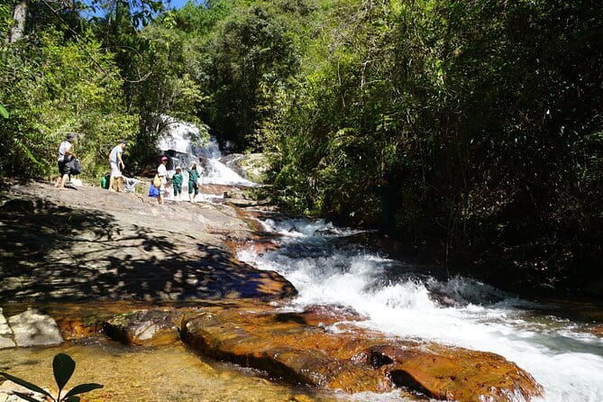 Trekking Tour to Hidden Waterfall & Sturgeon Farm for dog-lovers - Key highlights at a glance