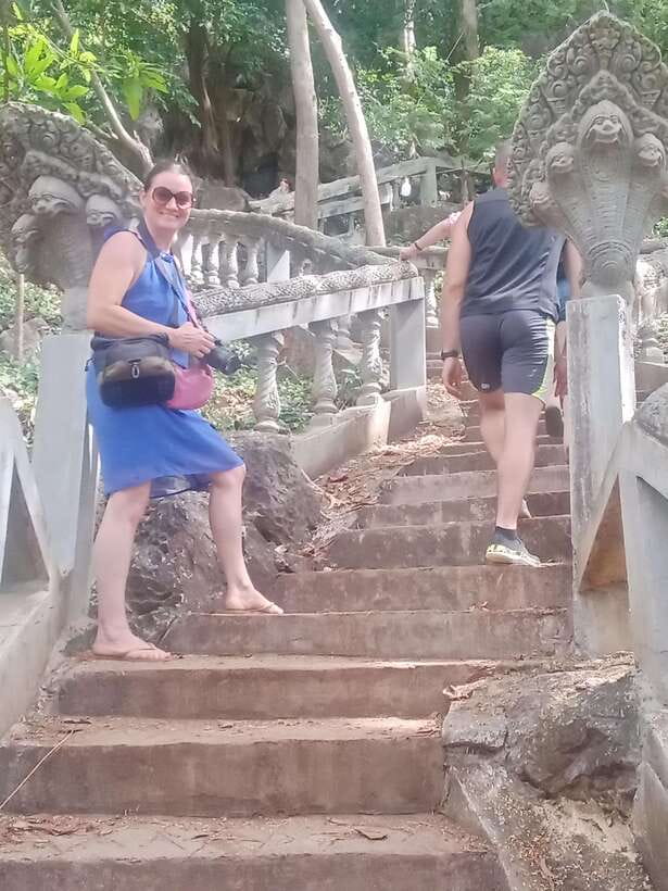 Trip with Local tuk tuk to Country side & Pepper farm... - Phnom Chhngok Cave: Temple Roots and Khmer Rouge Shadows