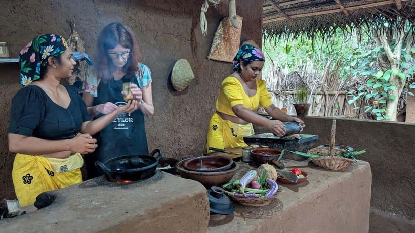 Udawalawe: Farm to Table Cooking & Authe: Village Experience - The communal meal: what you eat, how it works, and a key budget note