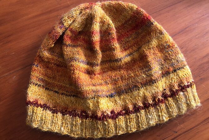 Wool Sheep Farm Experience with Handmade Wool Hat in New Zealand - The Wool Lesson: From After Shorn Processing to Hand-Spun Yarn